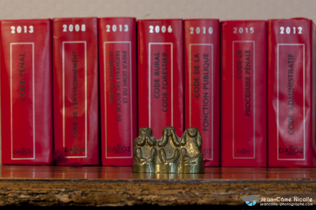 Photos d'illustration sur le thème de la loi, de la justice et de l'administration